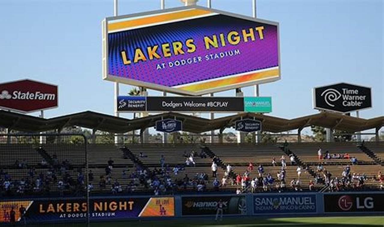 Dodgers Lakers Night 2024 Tickets