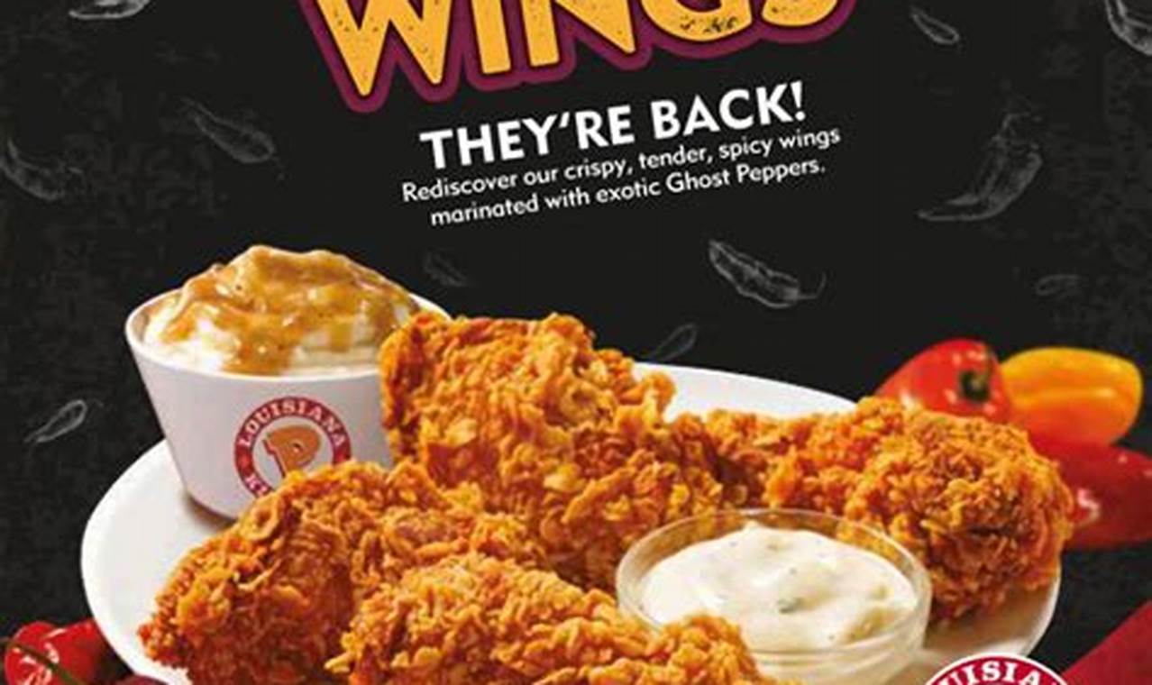 Does Popeyes Still Have Ghost Pepper Wings 2024