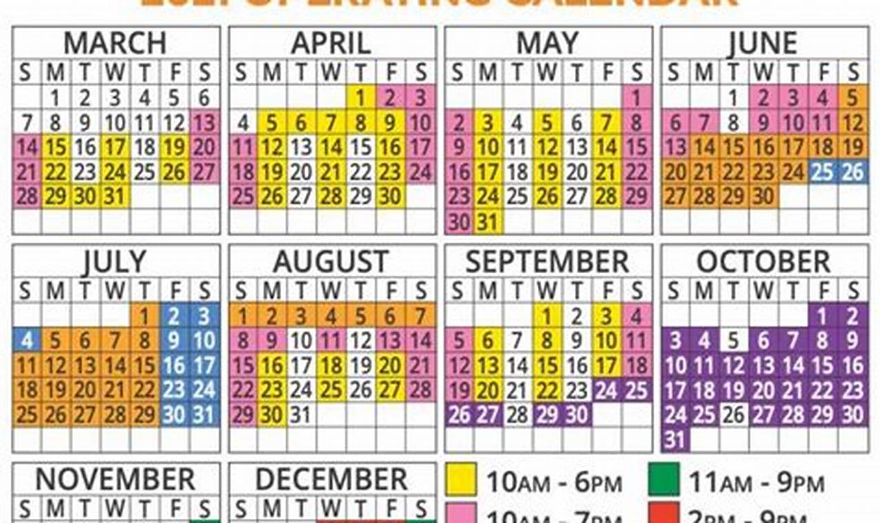 Dollywood Crowd Calendar May 2024