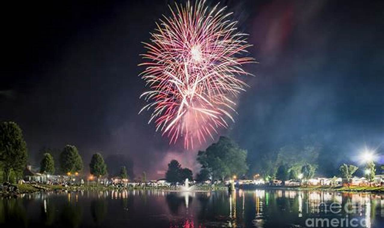 Donaldson Park Fireworks 2024