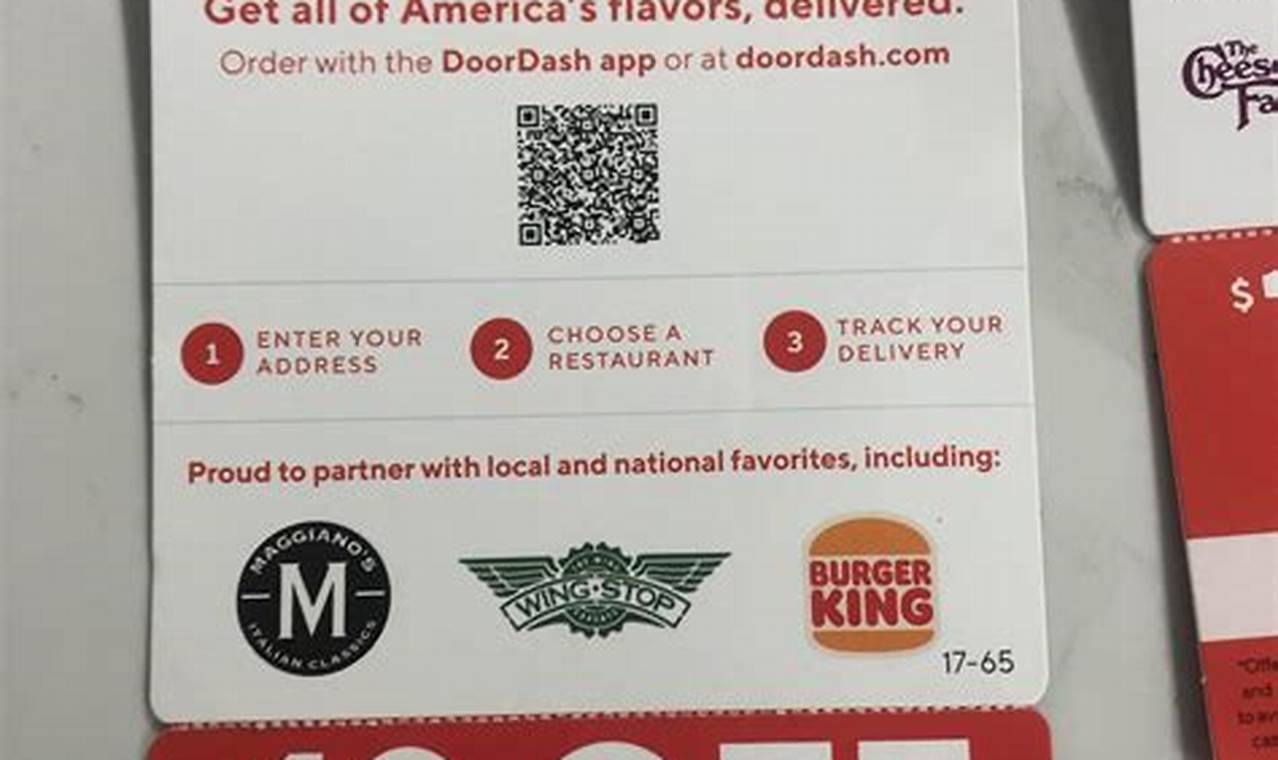 Door Dash Promo Codes October 2024