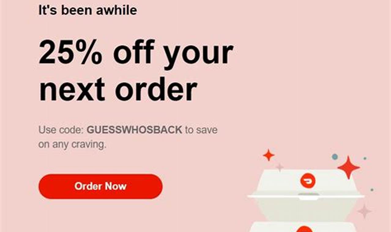 Doordash Promotion Codes July 2024