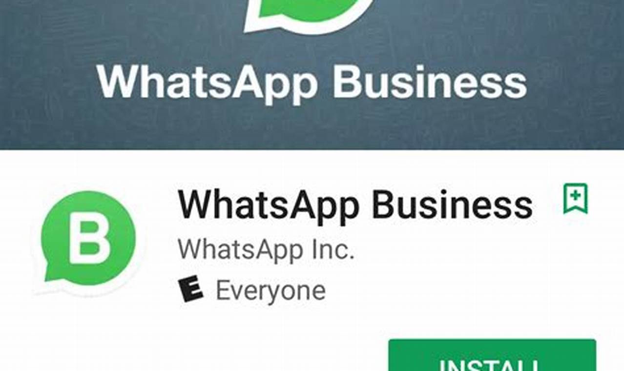Download Whatsapp Business Latest Version 2024