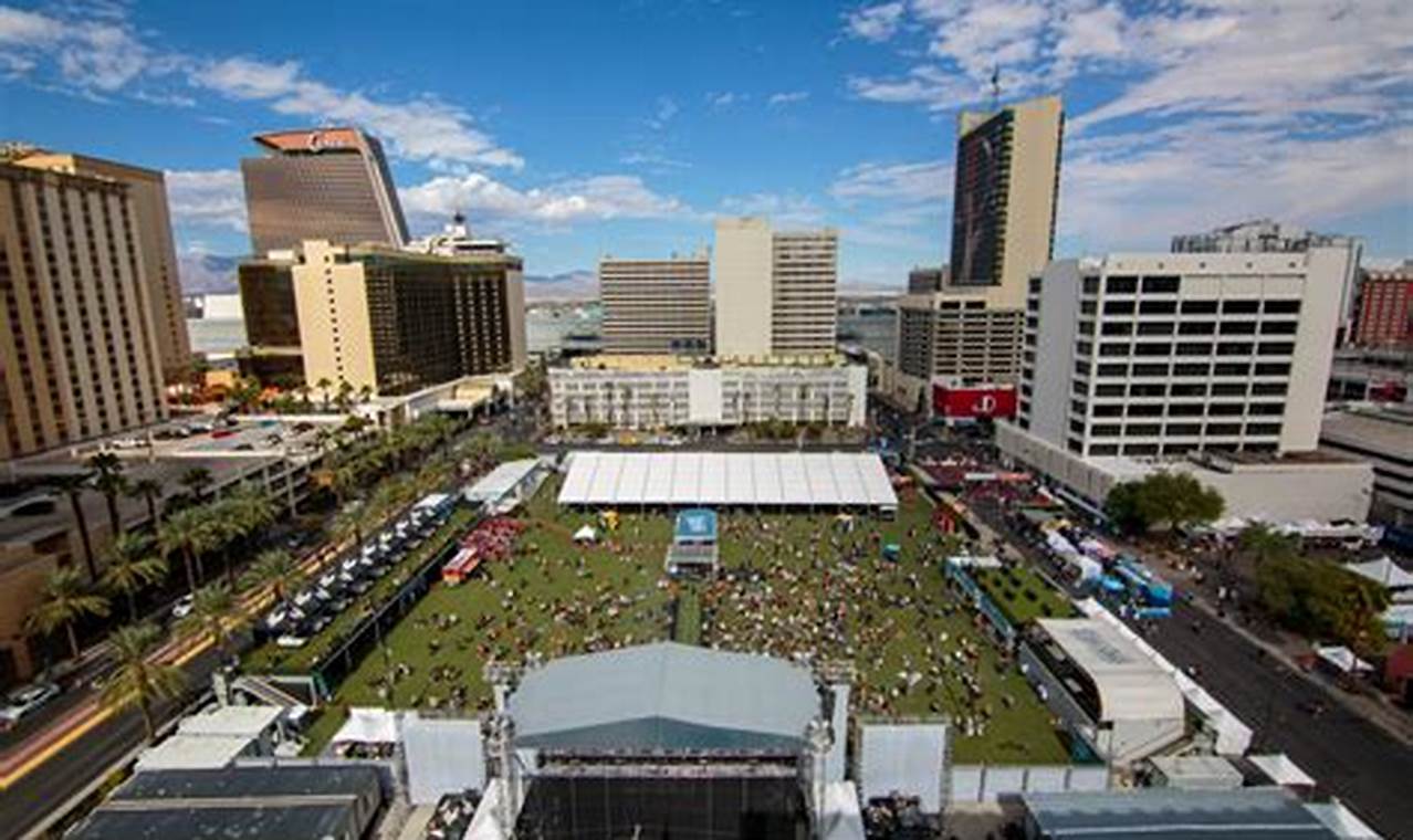 Downtown Las Vegas Events Center Location