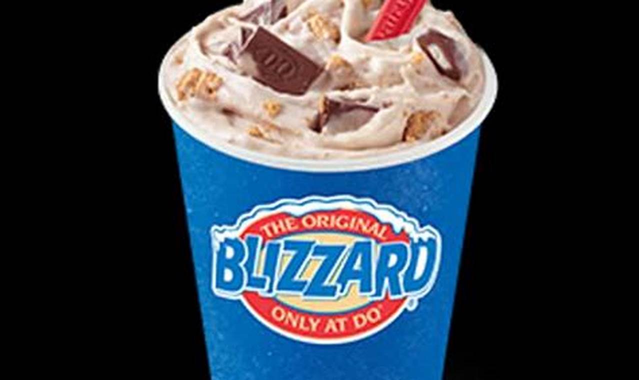 Dq Winter Blizzard Flavors