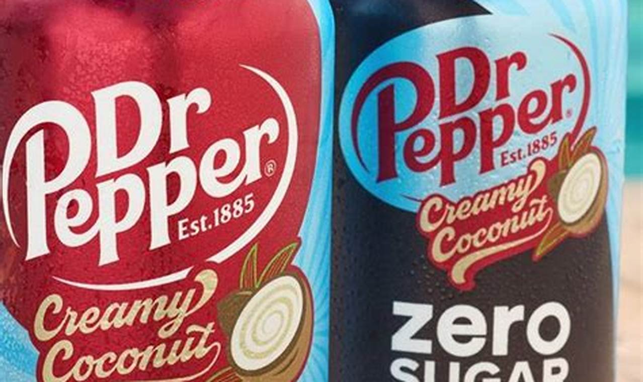 Dr Pepper Creamy Coco0nut Release Date Uk