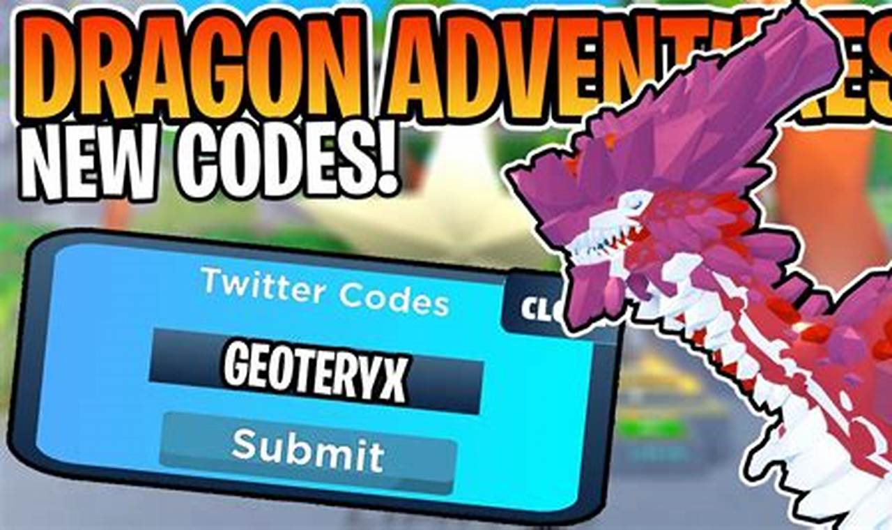 Dragon Adventures Codes 2024
