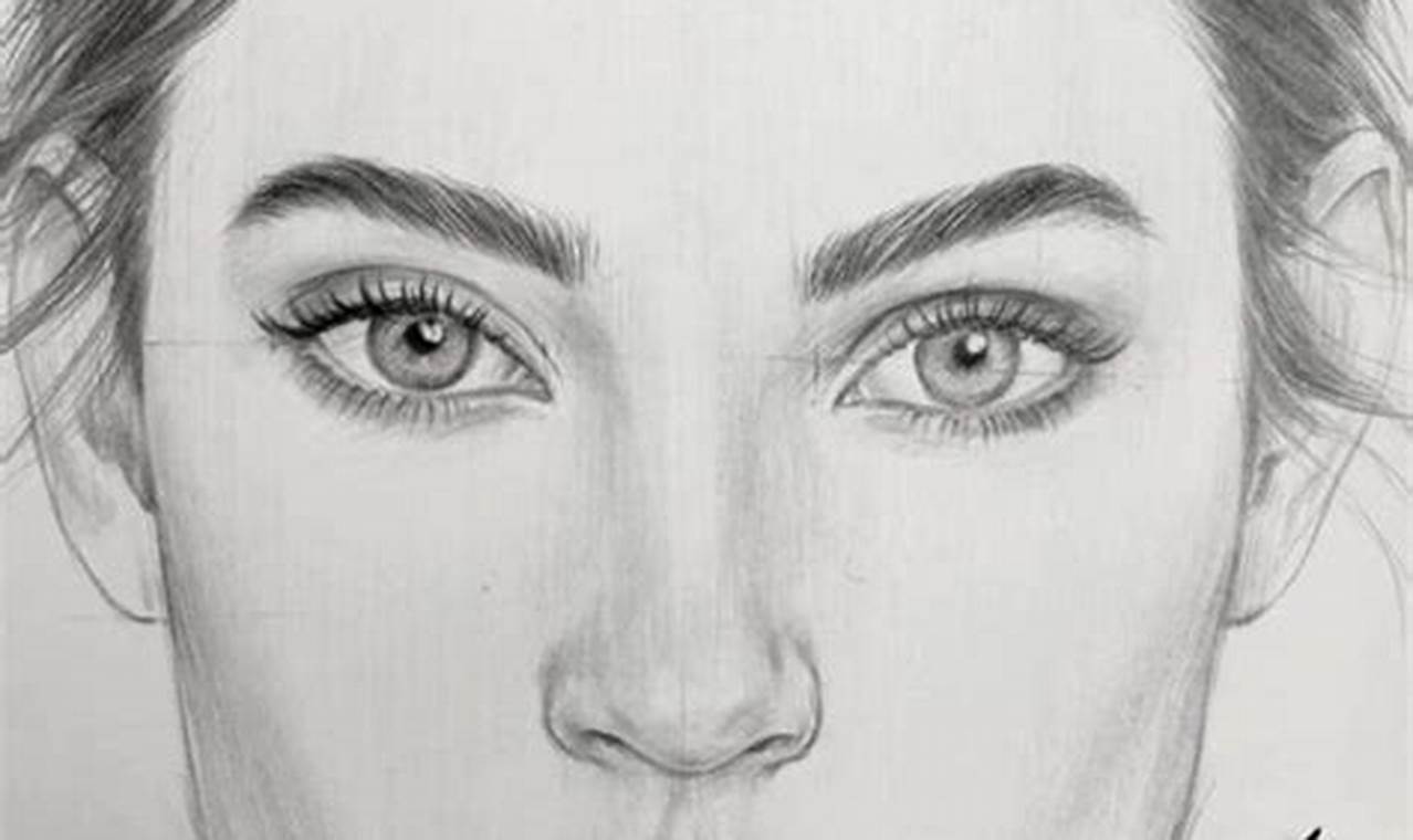 Drawing Pencil Face: A Comprehensive Guide