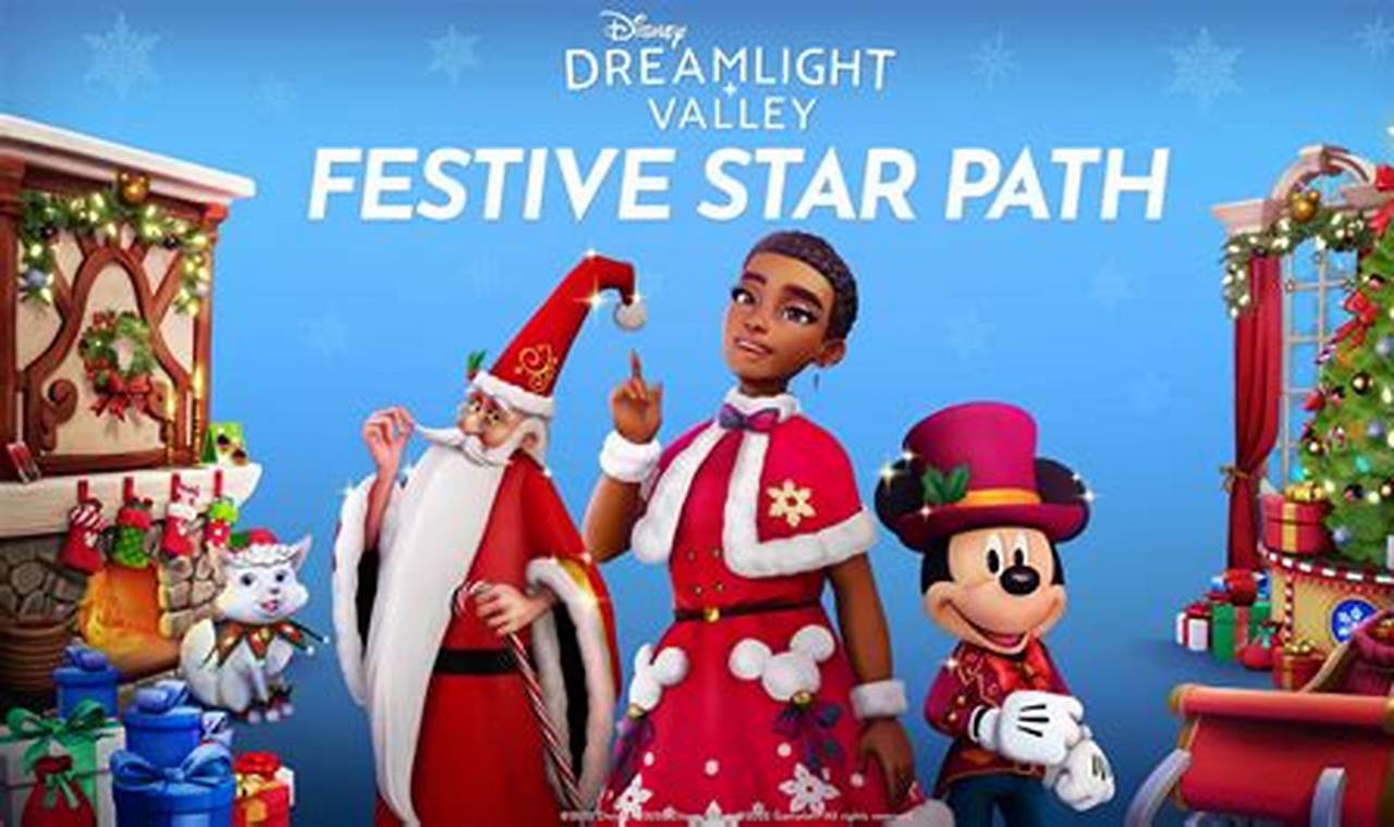 Dreamlight Valley Christmas 2024au