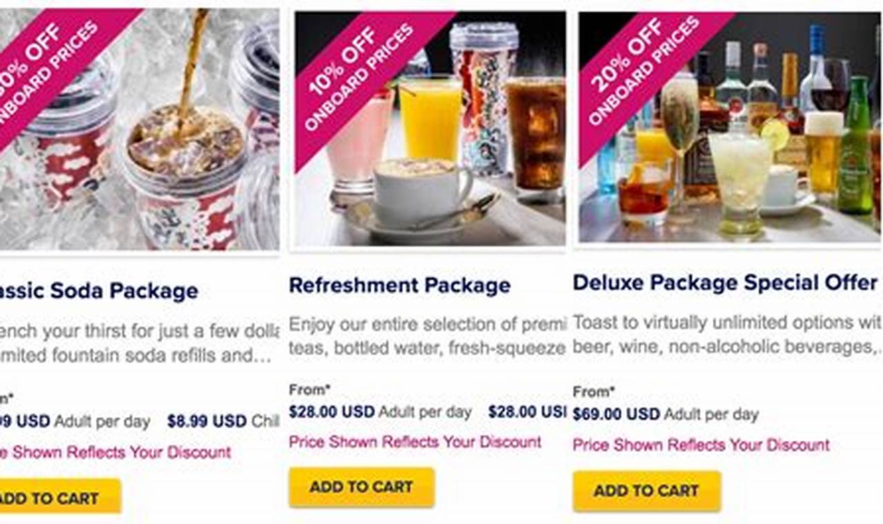 Drink Prices On Royal Caribbean 2024
