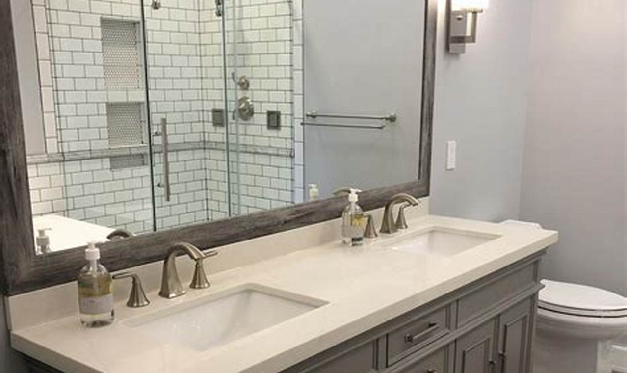 Dual Vanity Bathroom