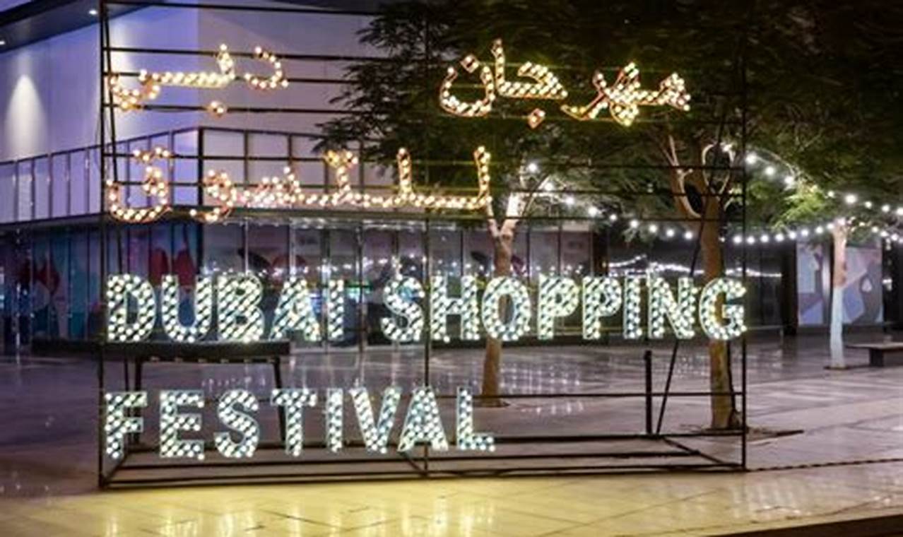 Dubai Shopping Festival Dates 2024