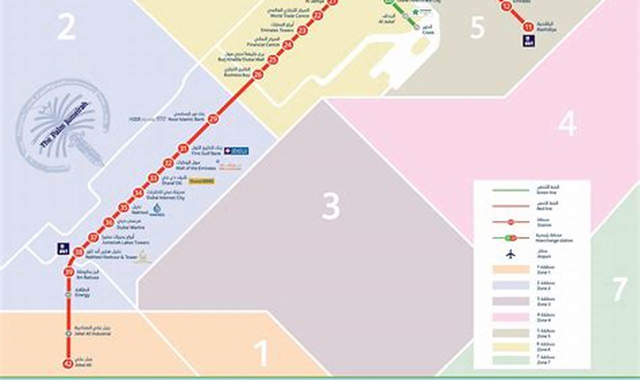 Dubai Train Map 2024