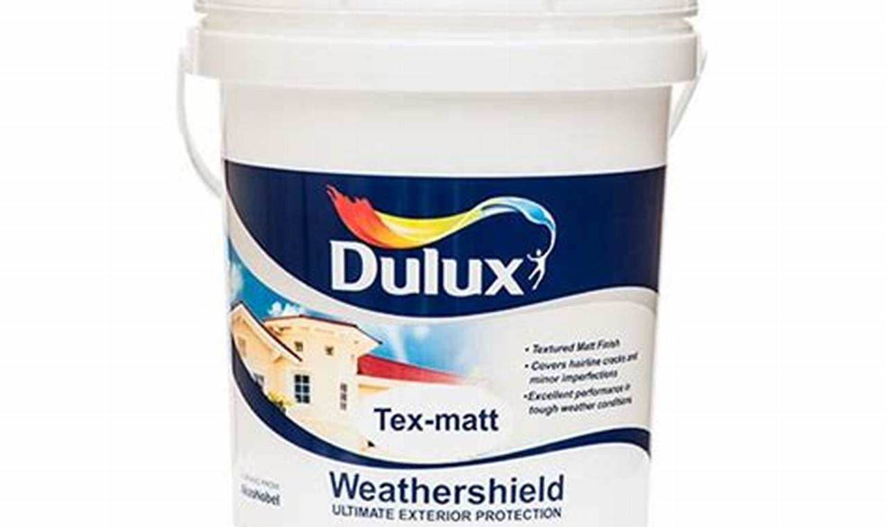 Dulux Weathershield Tex
