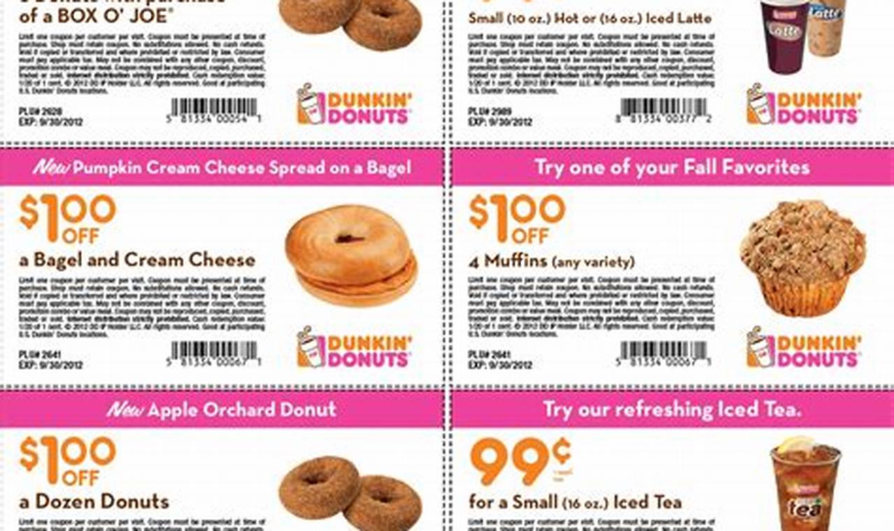 Dunkin Donuts Free Promo Code