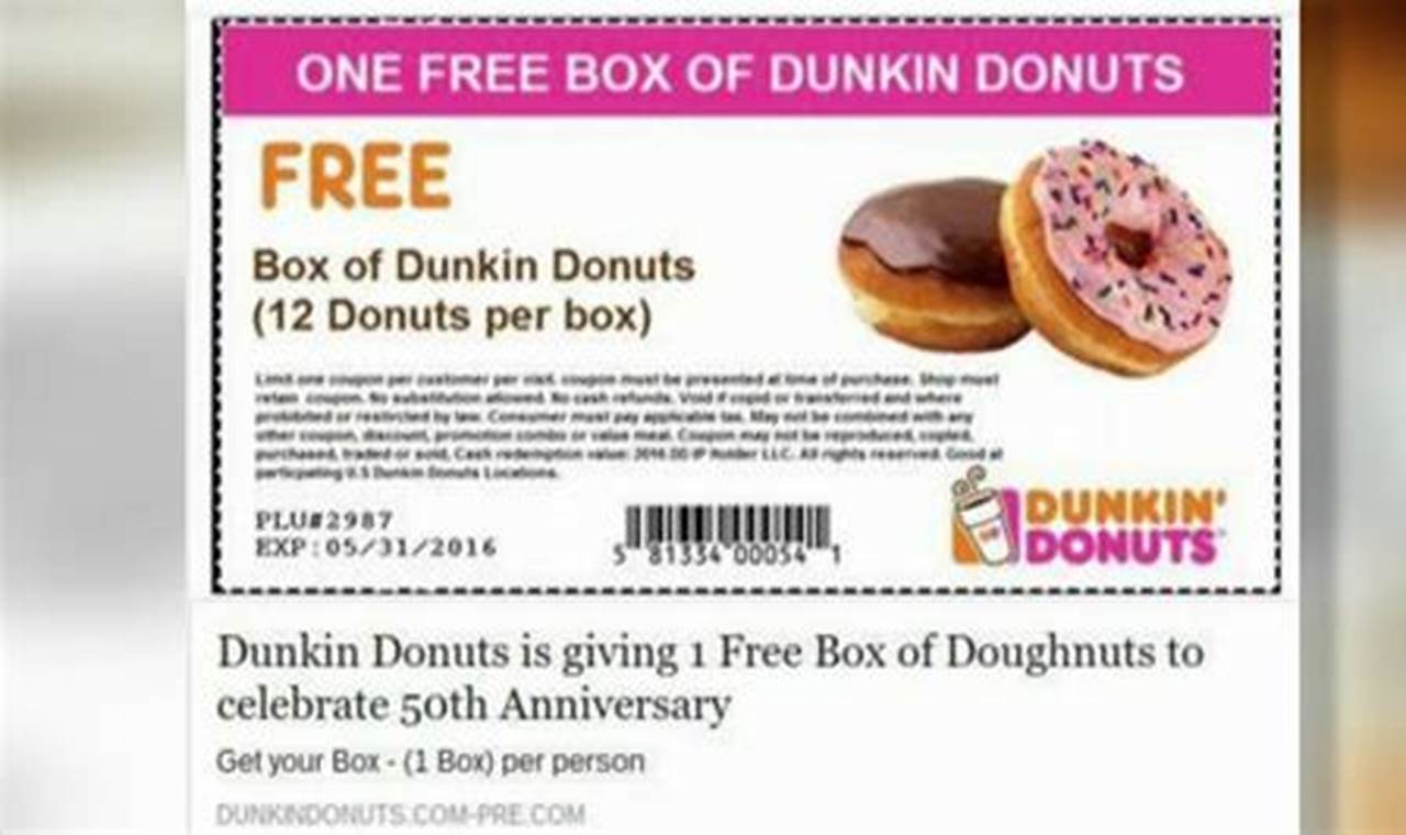 Dunkin Promo Code Free Drink 2024 Calendar