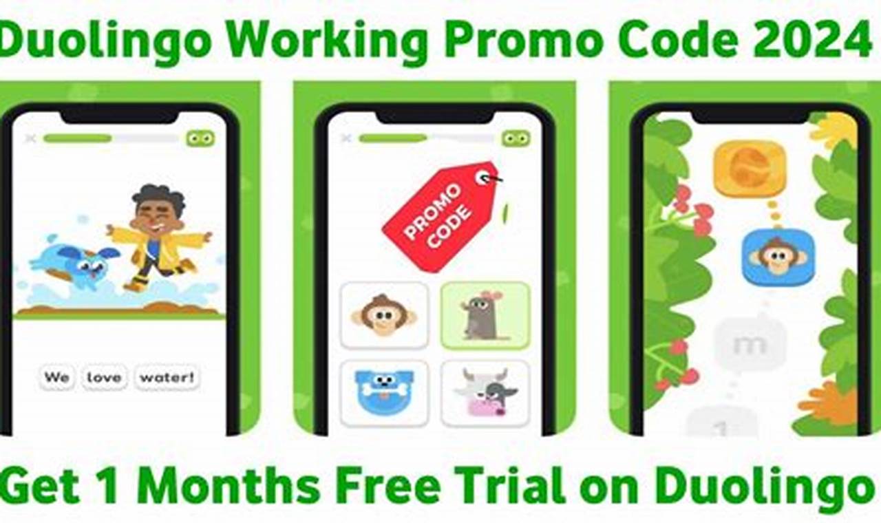 Duolingo Free Gems Promo Code 2024