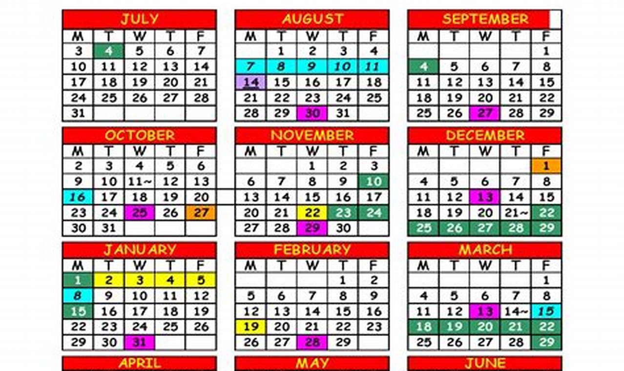 Duval County Public School Calendar 2024-25