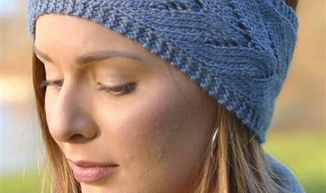 Ear Warmer Headband Knit Pattern