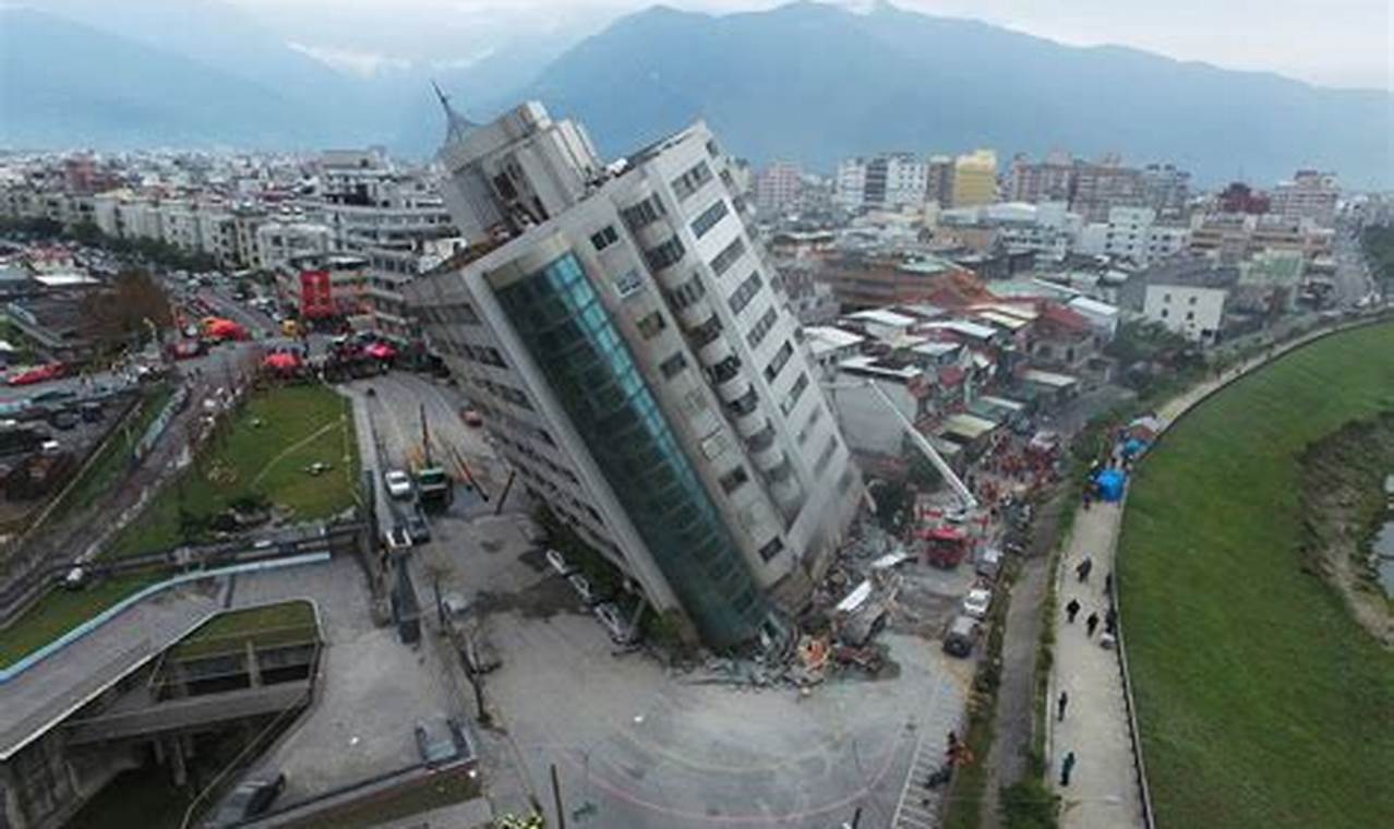Earthquake In Taiwan Today Video