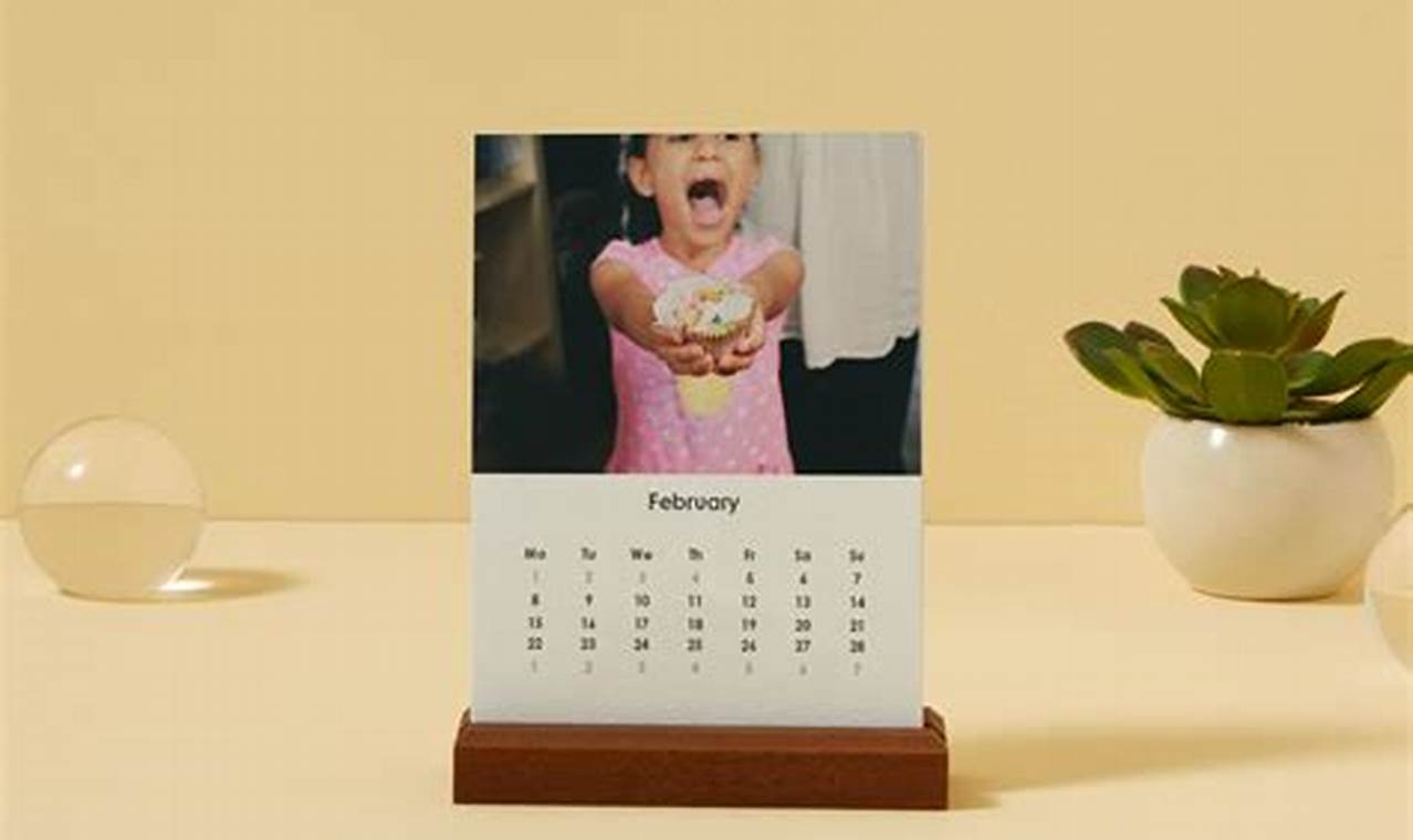 Easel Stand Calendar
