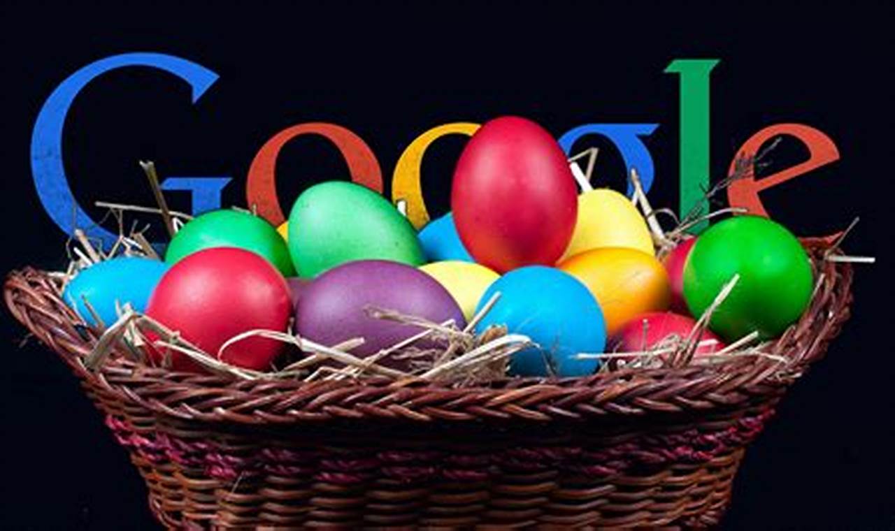 Easter Eggs Google Search