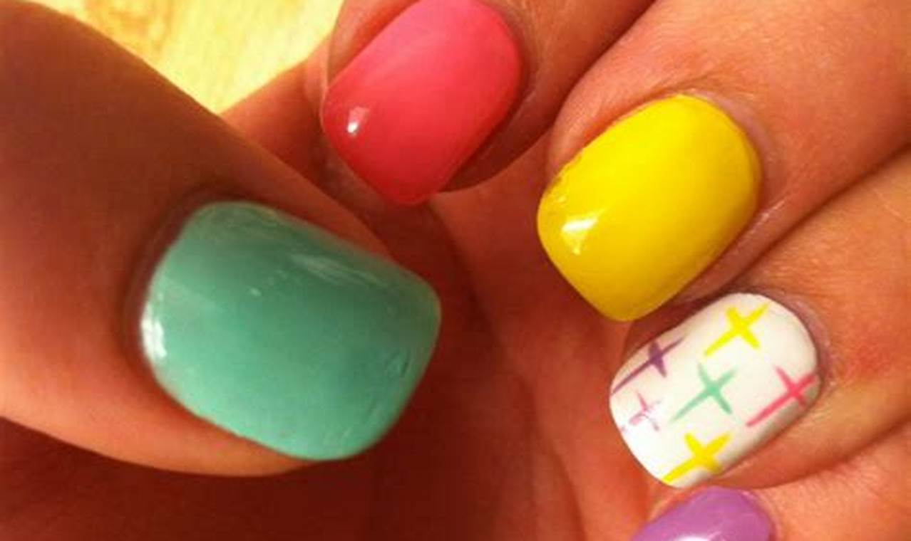 Easter Nails 2024 Olympics