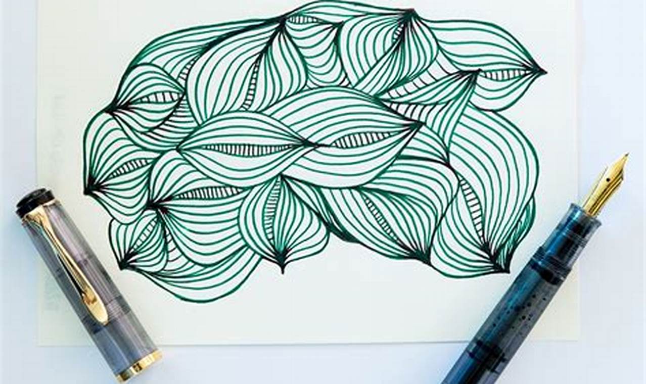 Easy Drawings With Sketch Pens