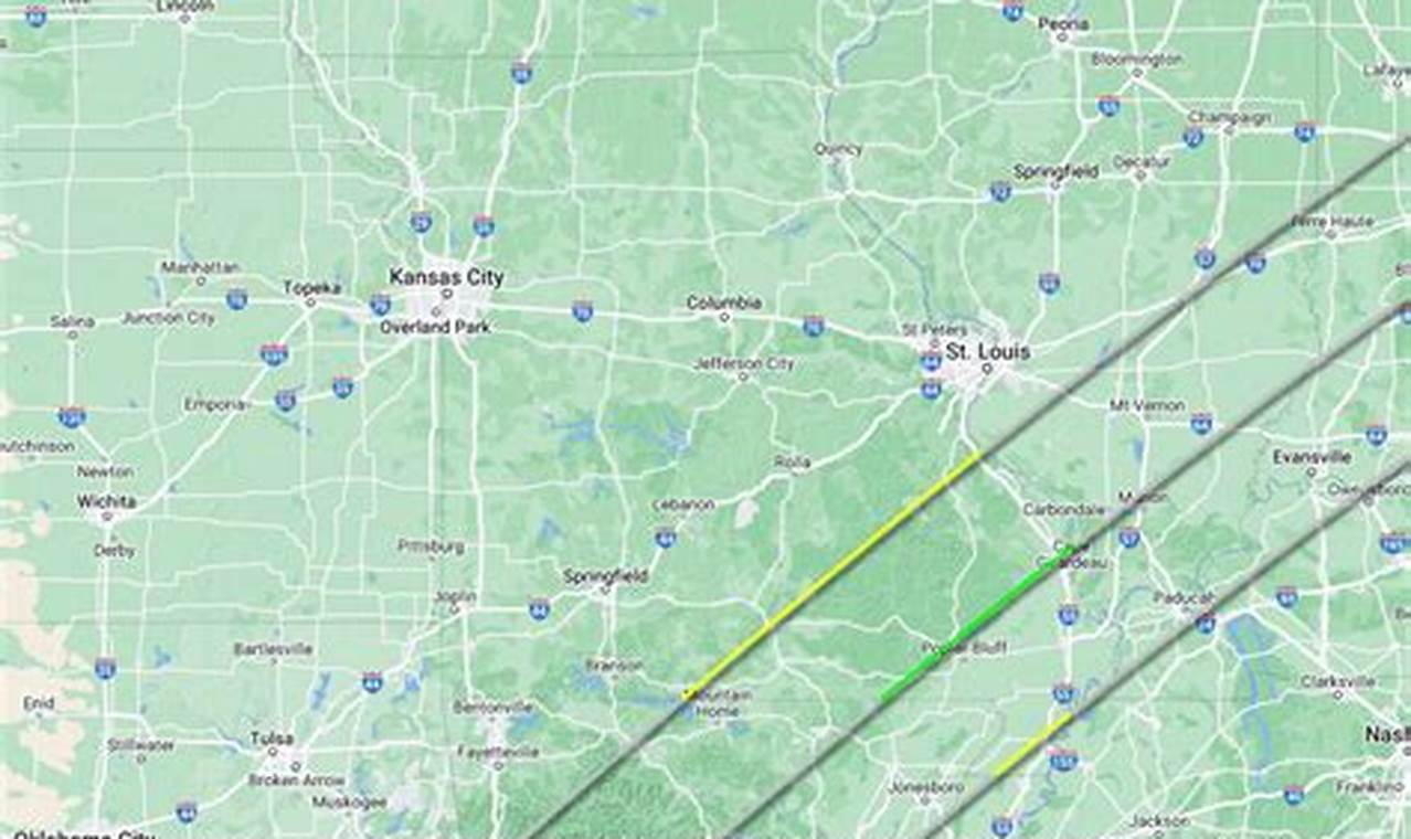 Eclipse 2024 Map Missouri