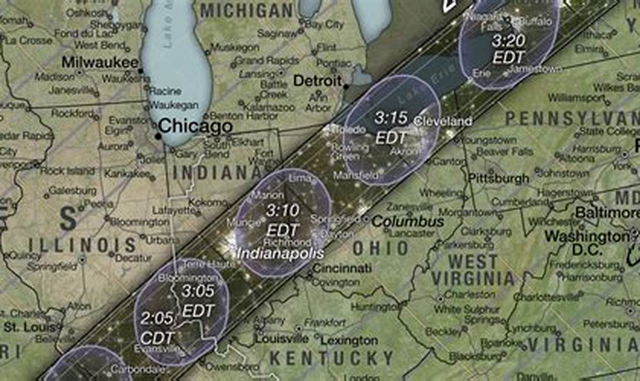 Eclipse 2024 Time Ohio