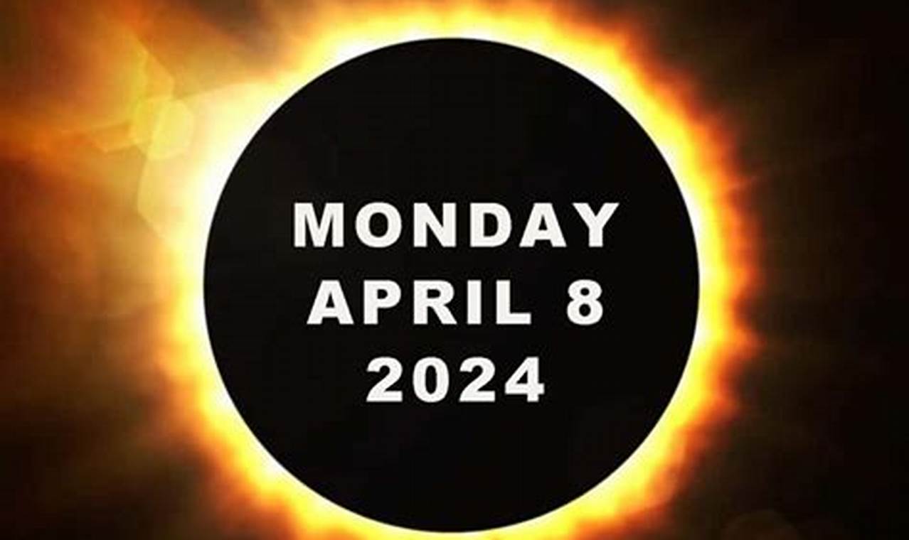 Eclipse 2024 Warning Sign