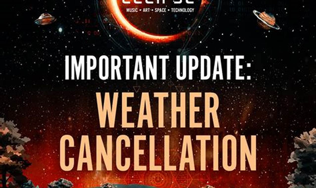 Eclipse Festival Cancelled Trains