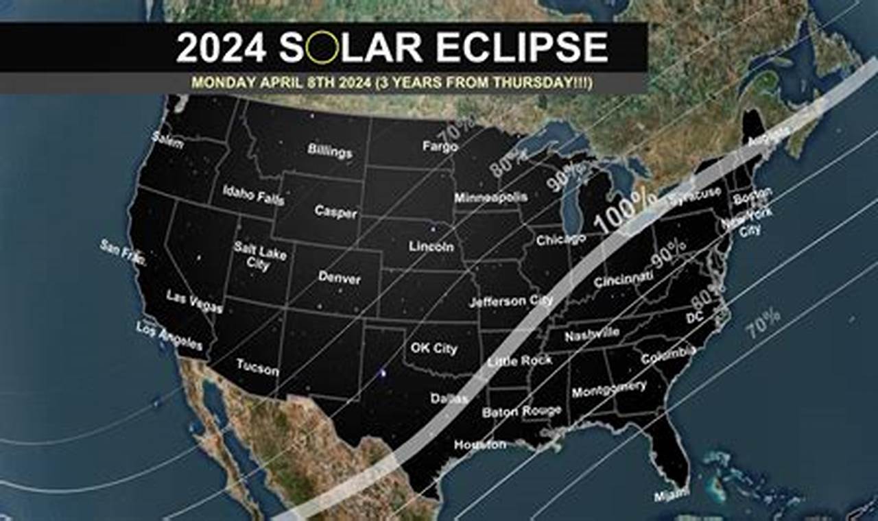 Eclipse Path 2024 New York