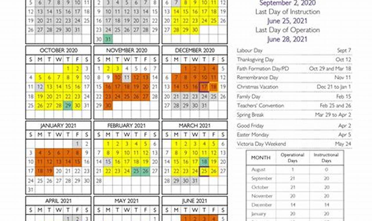 Edmonton Public School Calendar 2024-23