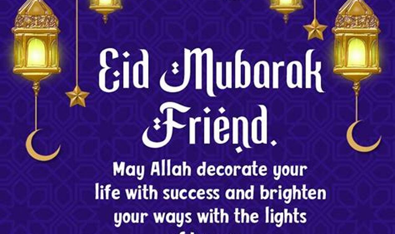 Eid Mubarak Wishes In Hindi For Friends