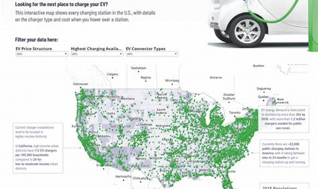 Electric Vehicle Charging Station Companies In Usa Map