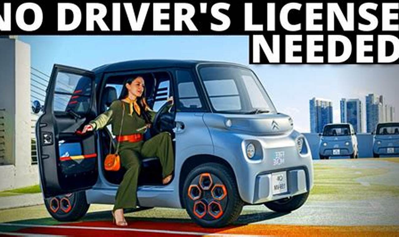Electric Vehicles That Don'T Require A License