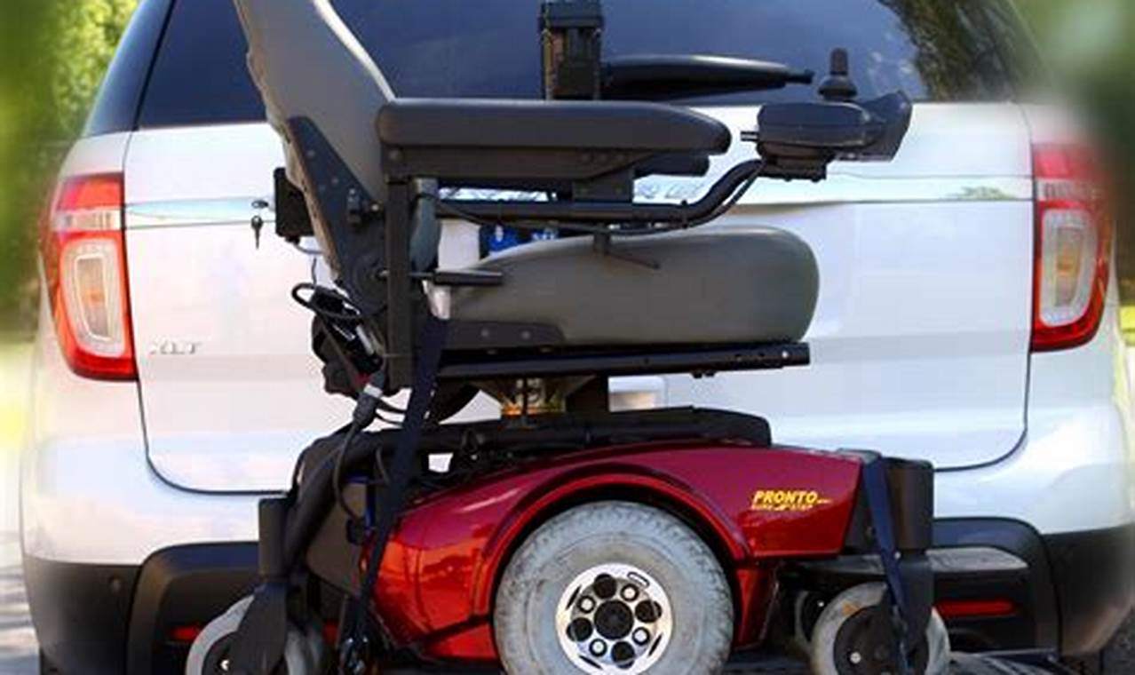 Electric Wheelchair Lifts For Vehicles