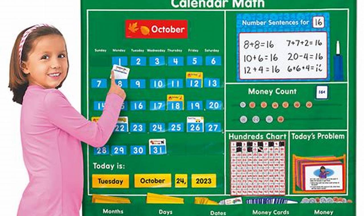 Elementary Calendar Math Center