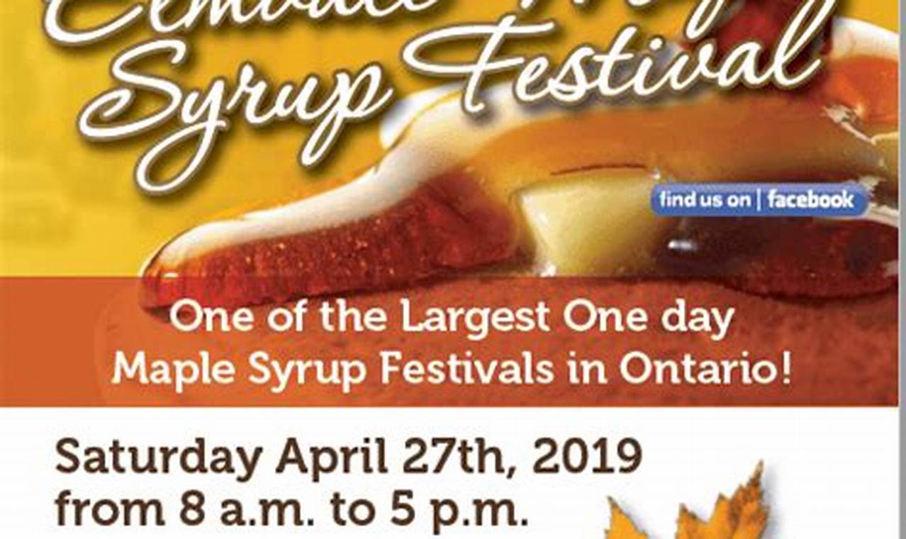 Elmvale Maple Syrup Festival 2024
