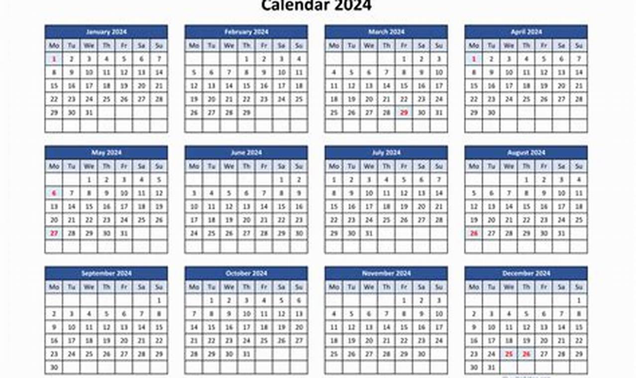 Elo Program In 2024 Calendar Uk