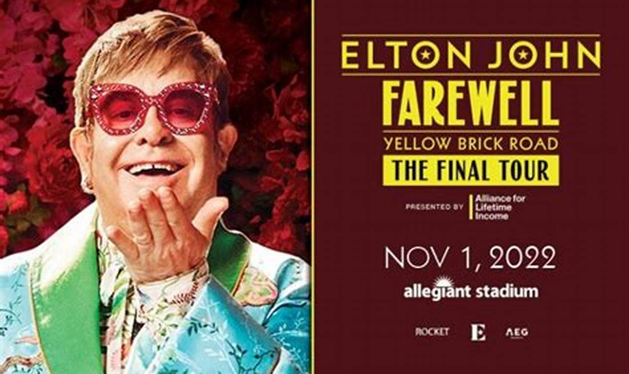 Elton John Tour 2024 Dates