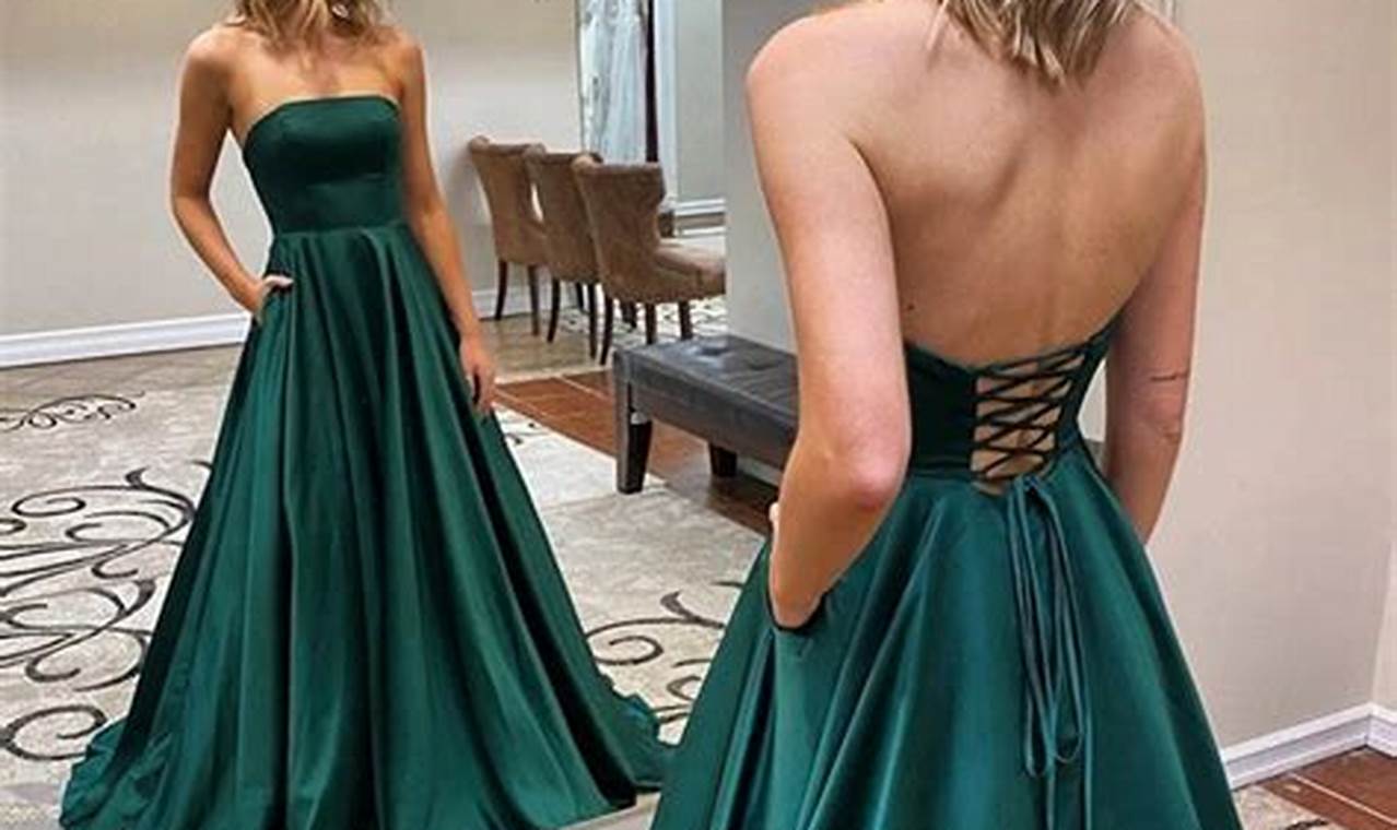 Emerald Green Prom Dresses 2024