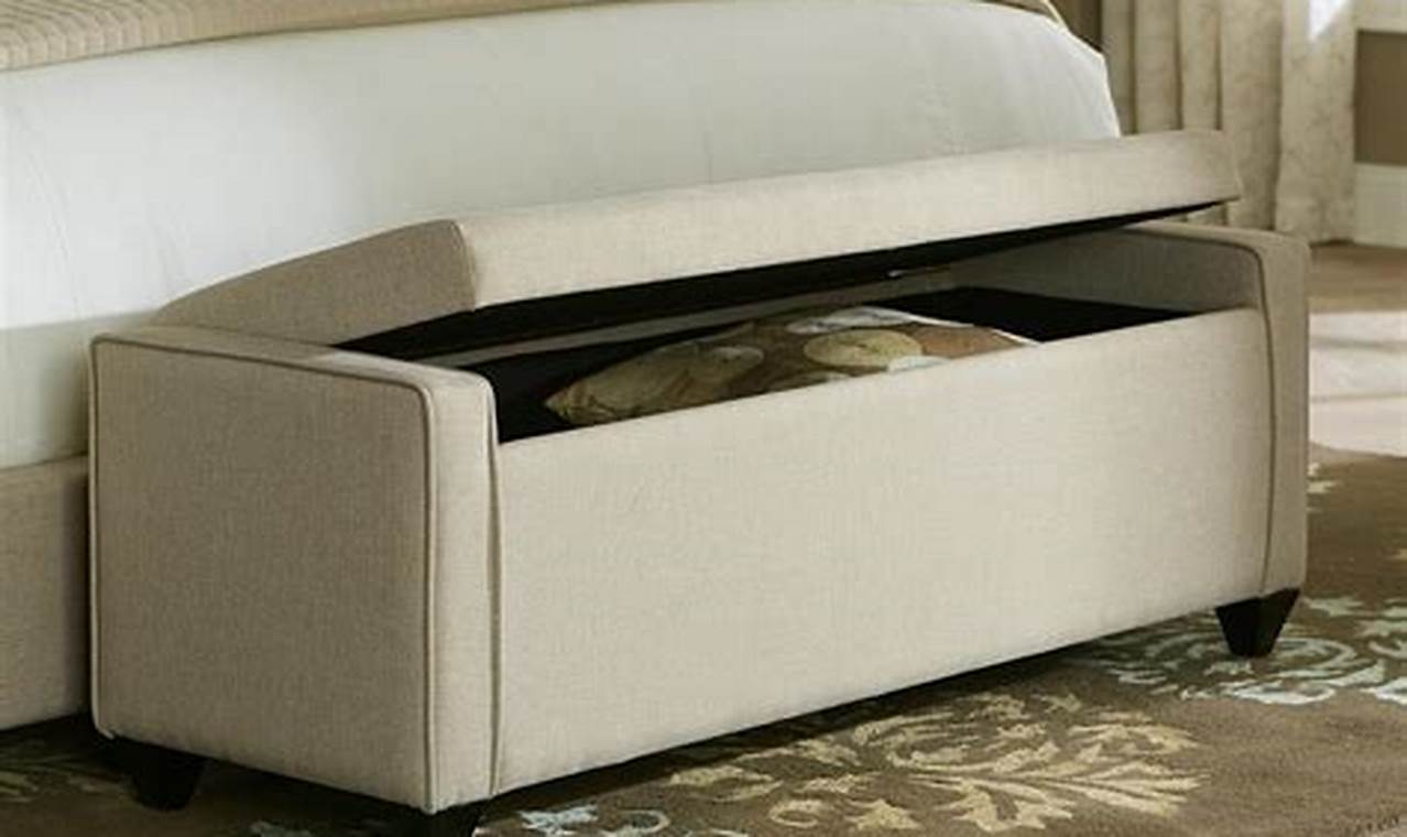 End Of Bed Storage Bench