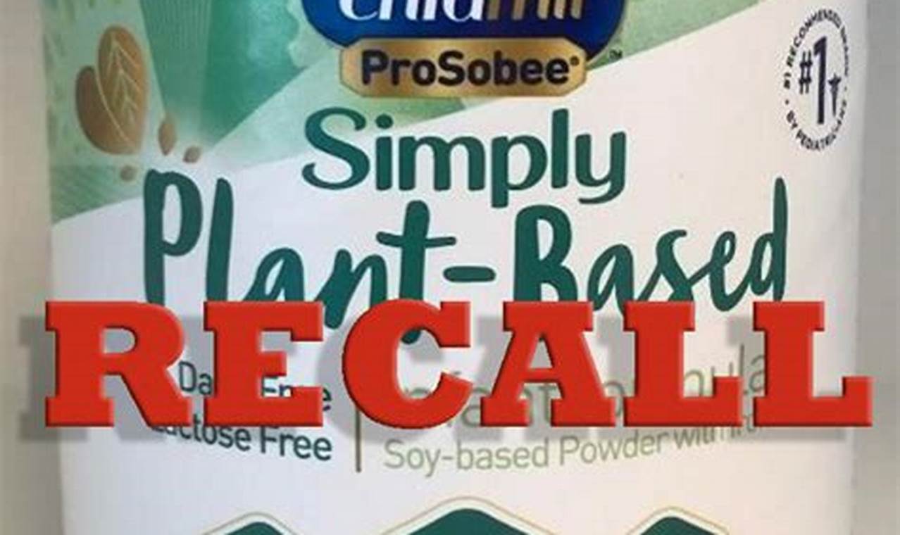 Enfamil Recall List 2024