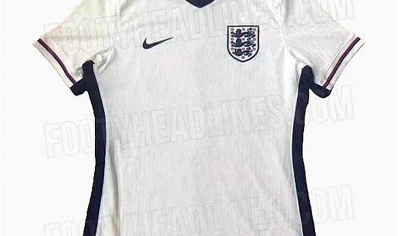 England Euro 2024 Kit Home