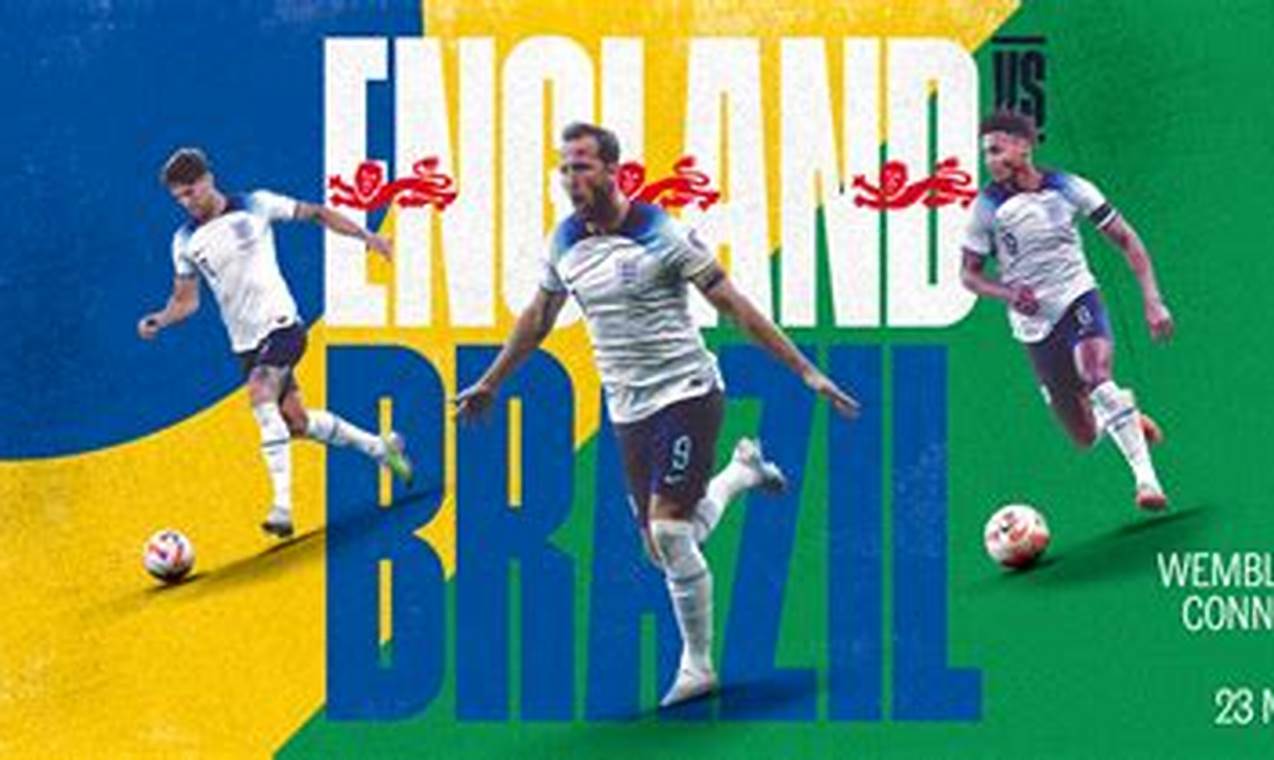 England V Brazil March 2024