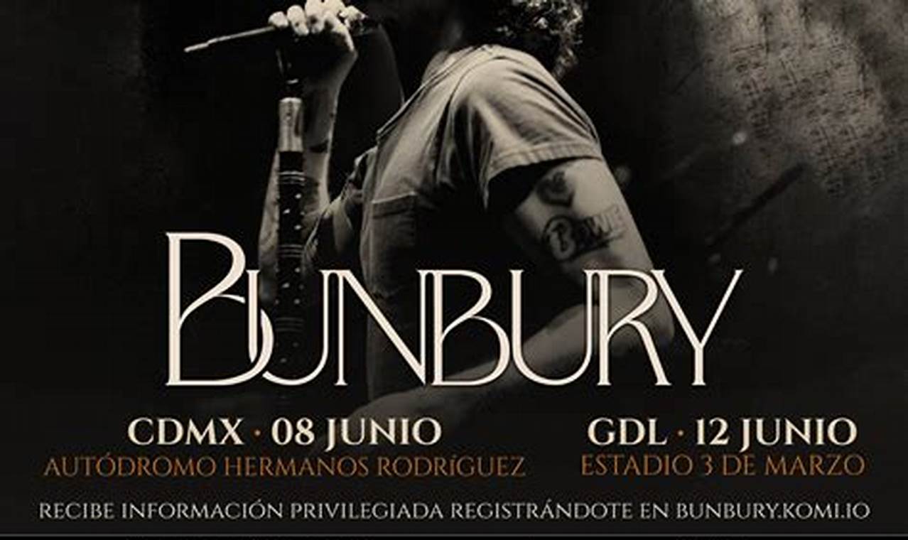 Enrique Bunbury Concierto Guadalajara 2024