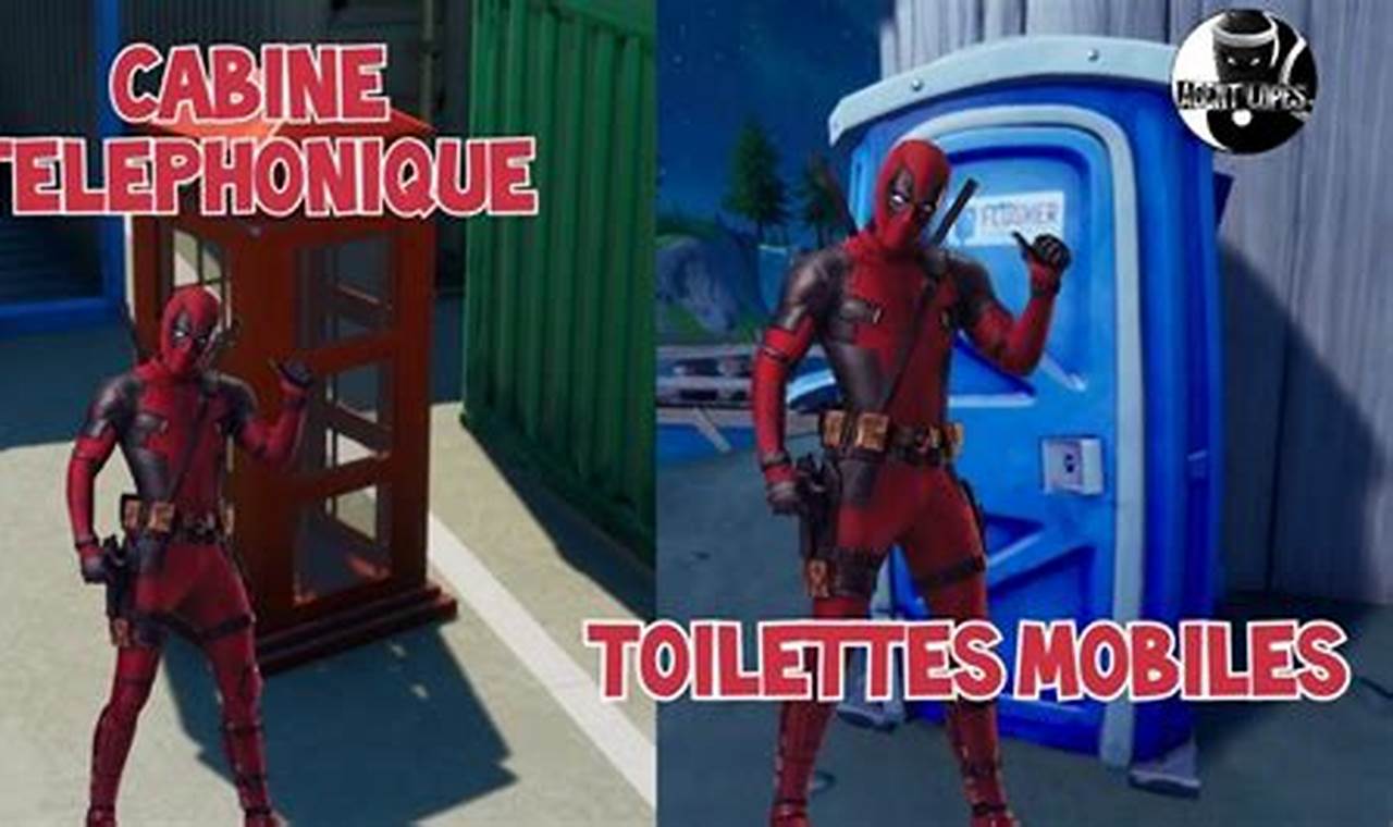 Entrer Dans Une Cabine Téléphonique Ou Des Toilettes Mobiles