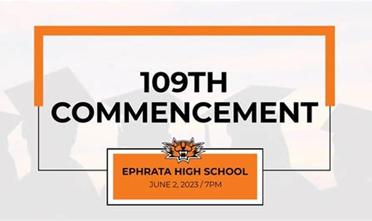 Ephrata High School Graduation 2024